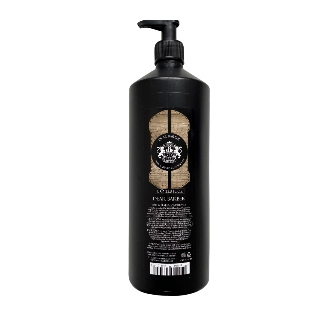 barber-conditioner-1000ml-1.png DEAR BARBER Hair & Beard Conditioner - odżywka do włosów / brody / 1L - Image 1