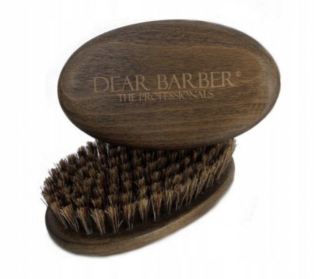 barber-szczotka-bez-raczki-kartacz-kolor-orzech-1.jpg DEAR BARBER Kartacz z włosiem z dzika / kolor orzech - Image 1