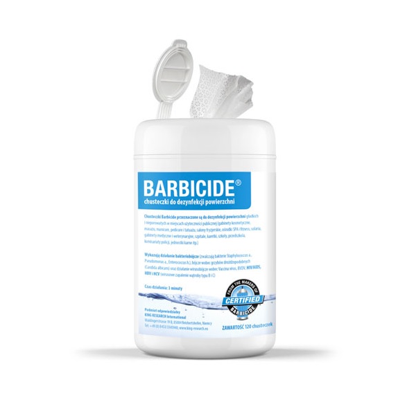 barbicide-chusteczki-dezynfekujace-120-szt-1.jpg BARBICIDE Chusteczki Dezynfekujące 120 szt. - Image 1
