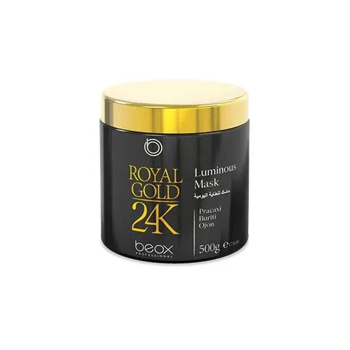 beox-royal-gold-24k-maska-odbudowujaca-zlote-pro.jpg BEOX Royal Gold 24K - maska odbudowująca złote proteiny /500g - Image 1