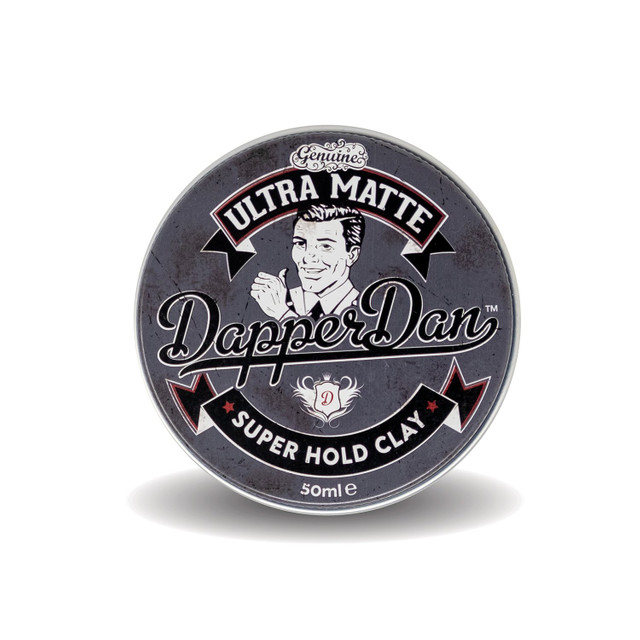 dapper-dan-ultra-matte-clay-mocna-pasta-matujaca.jpg DAPPER DAN Ultra Matte Clay - mocna pasta matująca / 50ml - Image 1