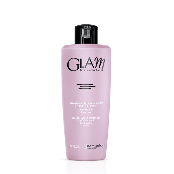 glam-illuminante-shampoo-wygladzajacy-250ml-1.jpg GLAM ILLUMINANTE Shampoo wygładzający /250ml - Image 1