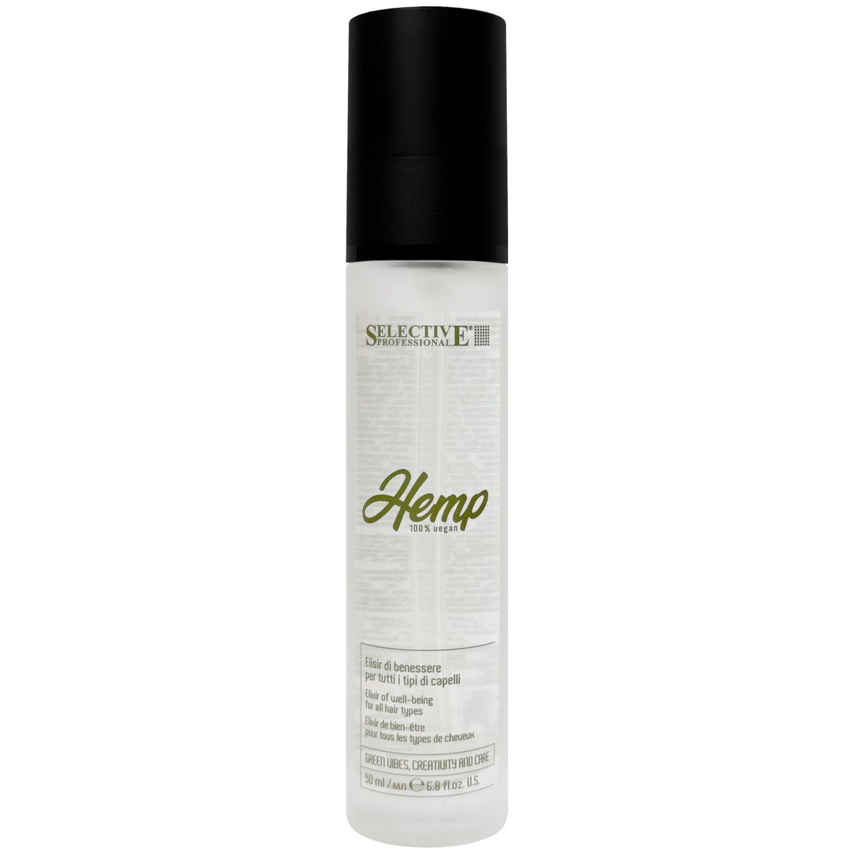 hemp-sublime-elixir-100ml-1.jpg SELECTIVE HEMP 100% Vegan Elixir - olejek do włosów z nasion konopii / 50ml - Image 1