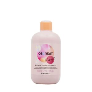 INEBRYA Ice Cream Keratin Shampoo - odbudowujący szampon z keratyną /300ml