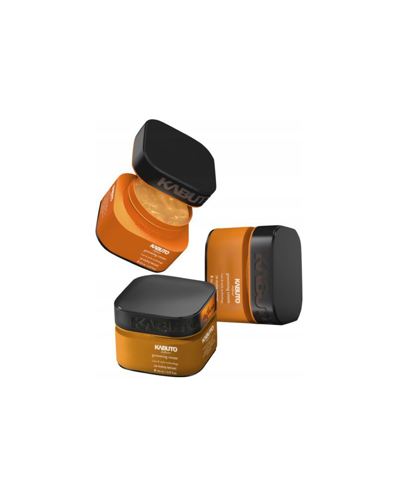 kabuto-grooming-cream-pielegnujacy-krem-do-styli.jpg Kabuto Grooming Cream - pielęgnujący krem do stylizacji / 150ml - Image 1