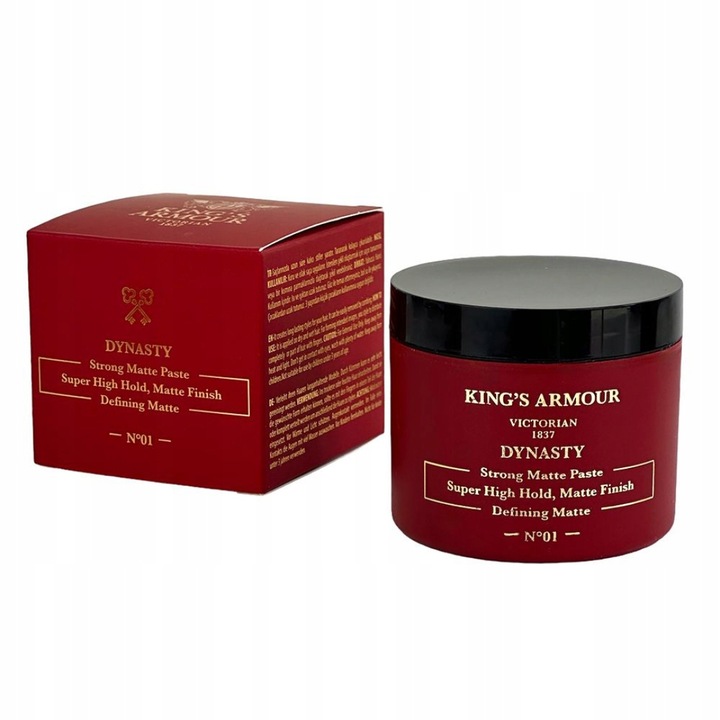 king-s-armour-strong-matte-paste-duke-mocna-past.jpg King's Armour Strong Matte Paste Duke - mocna pasta matująca / 110ml - Image 1