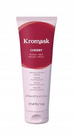 kromask-maska-koloryzujaca-cherry-czerwona-250.jpg KROMASK Maska koloryzująca Cherry - czerwona / 250ml - Image 1