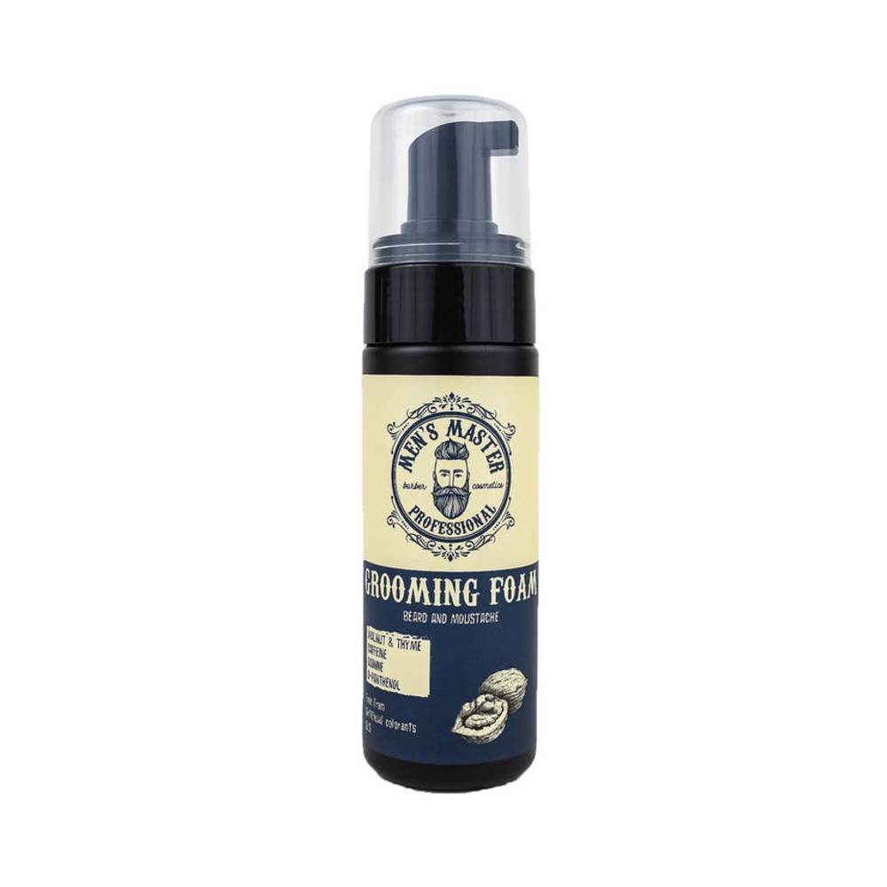 men-s-master-pielegnacyjna-pianka-do-brody-i-wasow.jpg MEN'S MASTER Pielęgnacyjna pianka do brody i wąsów / 30ml - Image 1