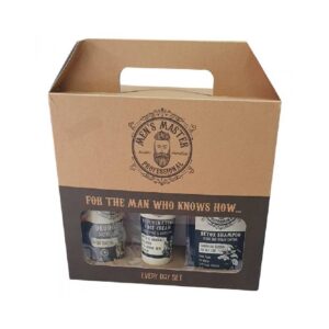 MEN'S MASTER Zestaw Face Cream+Detox Shampoo+Deodorant