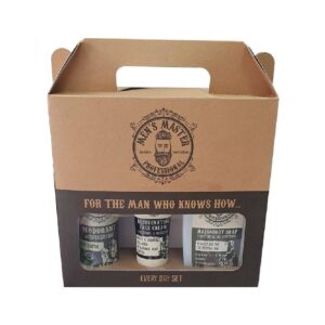 MEN'S MASTER Zestaw Face Cream+Hair & Body Soap+Deodorant