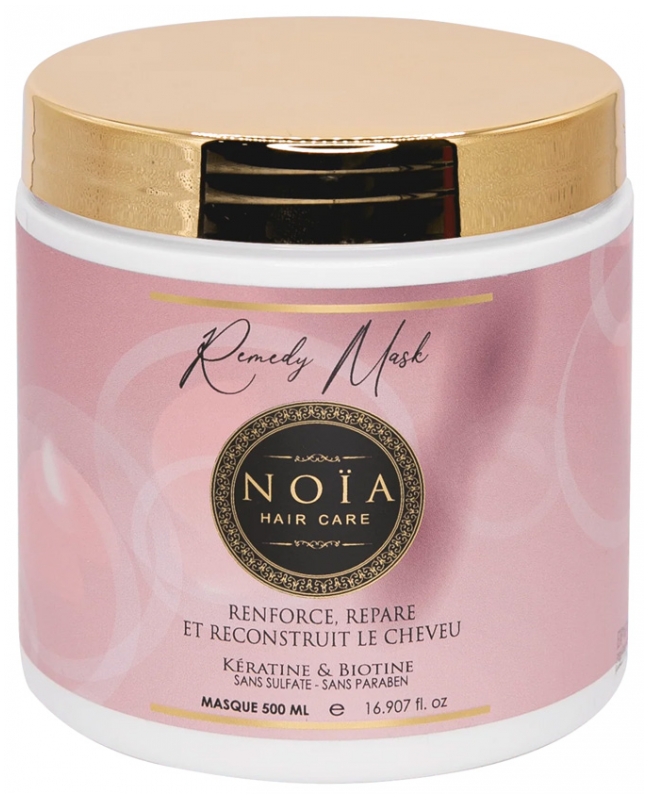noia-haircare-remedy-maska-z-keratyna-i-biotyna.jpg NOIA Haircare Remedy Maska z keratyną i biotyną / 500ml - Image 1