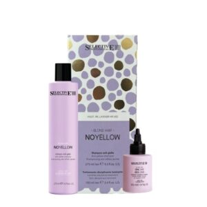 ONCARE No Yellow KIT - zestaw szampon tonujący do blond 275ml + laminacja do włosów blond 100ml