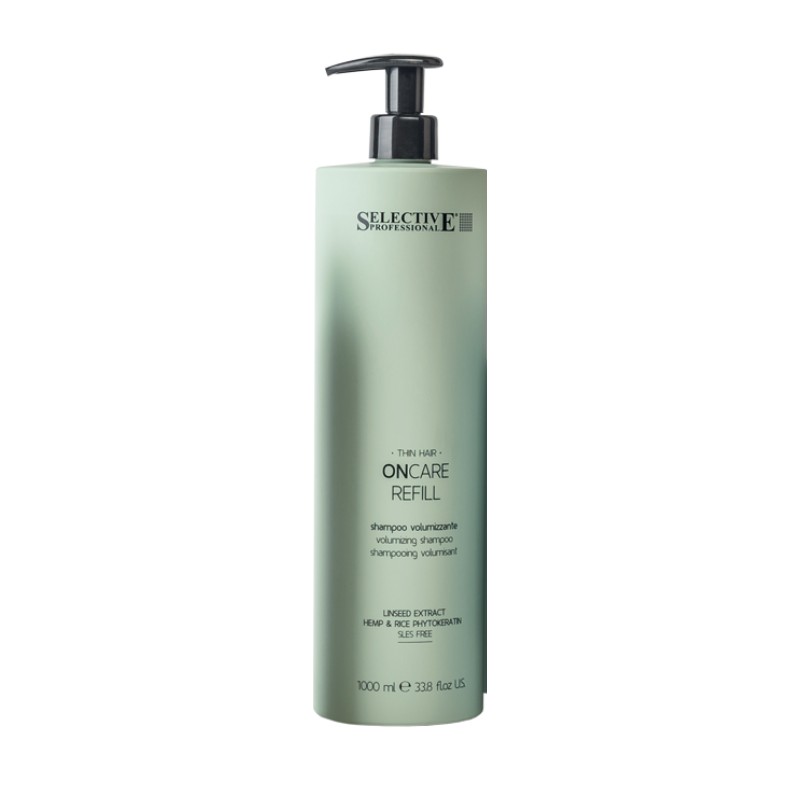 xr:d:DAFvecxKx-E:124,j:3711370254618638346,t:23092621 ONCARE Refill Volumizing Shampoo - szampon nadający objętości do włosów cienkich / 1000ml - Image 1