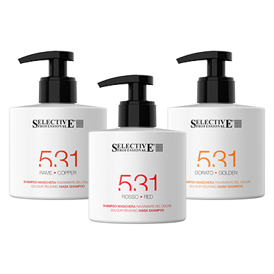 selective-531-szampon-maska-kolor-rame-m.jpg SELECTIVE 531 - szampon - maska - kolor - rame / miedziany / 275ml - Image 1