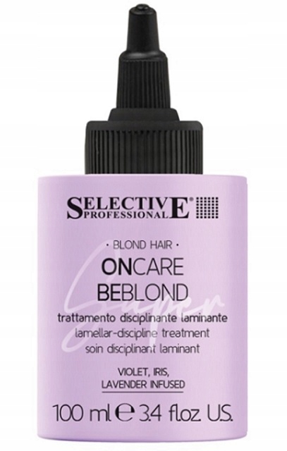 selective-beblond-lammelar-laminacja-do-wlosow-b.jpg SELECTIVE BeBlond Lammelar - laminacja do włosów blond / 100ml - Image 1