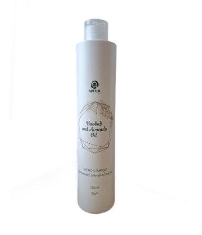 ureshi-baobab-avocado-oil-hydrating-shampoo-sz.png URESHI Baobab & Avocado Oil Hydrating Shampoo - szampon nawilżający / 250ml - Image 1