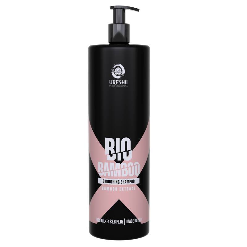 ureshi-bio-bamboo-smoothing-shampoo-szampon-wygl.jpg URESHI BIO Bamboo Smoothing Shampoo - szampon wygładzający / 1000ml - Image 1