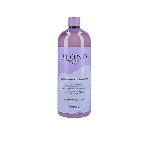 inebrya-blondesse-blond-miracle-shampoo-1000ml.png INEBRYA BlondEsse Blond Miracle - Shampoo /1000ml - Image 1