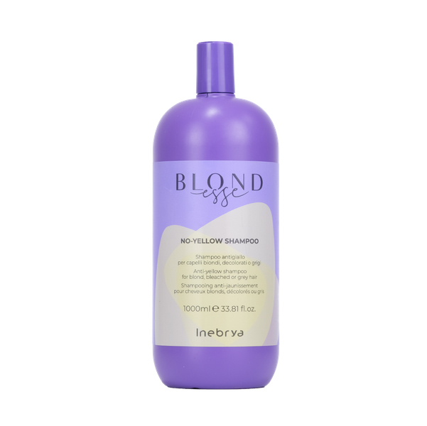 inebrya-blondesse-no-yellow-shampoo-1000ml.jpg INEBRYA BlondEsse No-Yellow - Shampoo /1000ml - Image 1