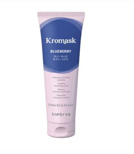 kromask-maska-koloryzujaca-blueberry-niebieska-25.png KROMASK Maska Koloryzująca Blueberry/Niebieska /250ml - Image 1