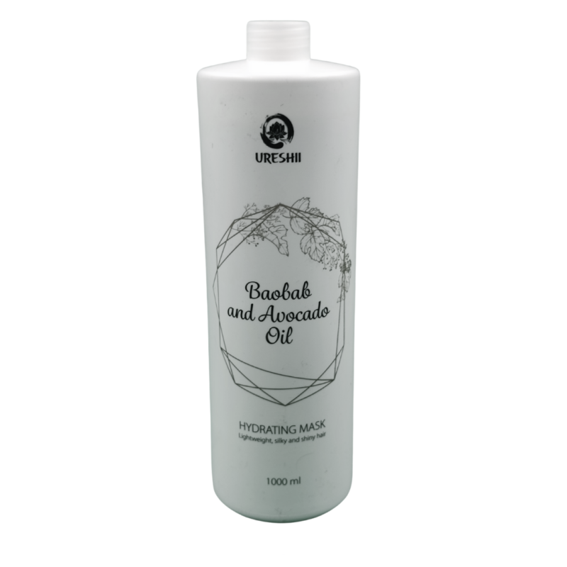 ureshii-baobab-avocado-oil-hydrating-mask-1000m.png URESHII Baobab & Avocado Oil Hydrating Mask /1000ml - Image 1