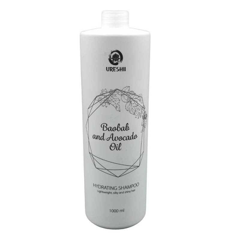 ureshii-baobab-avocado-oil-hydrating-shampoo-10.jpg URESHII Baobab & Avocado Oil Hydrating Shampoo /1000ml - Image 1